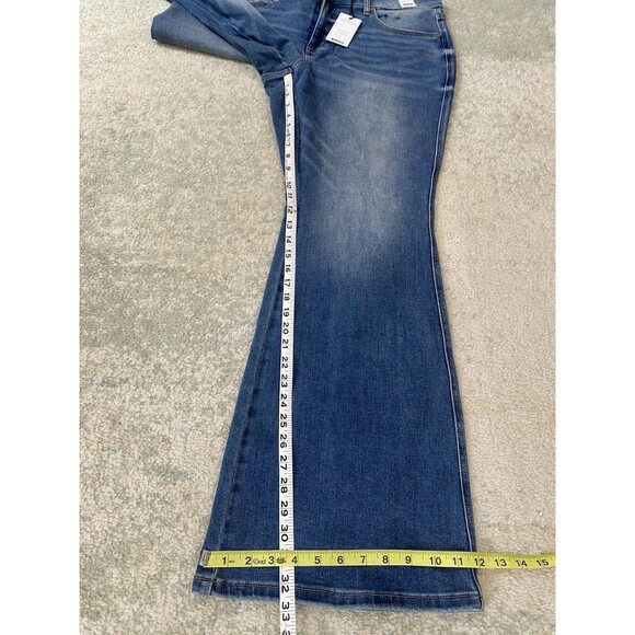 NWT Judy Blue Size 18W Mid Rise Trifecta Flare 2.0 Tummy Control Jeans Flared - Picture 9 of 9